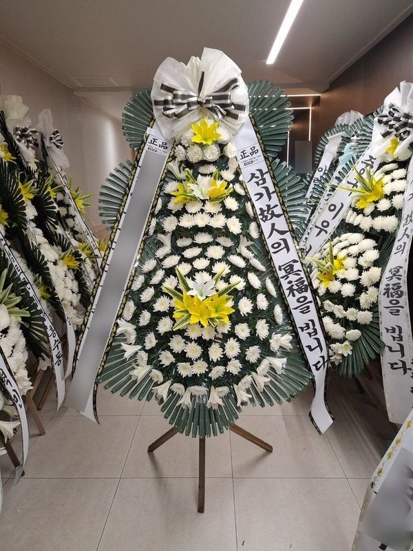 강원 속초시 장례식장 근조화환 배송 사진 1